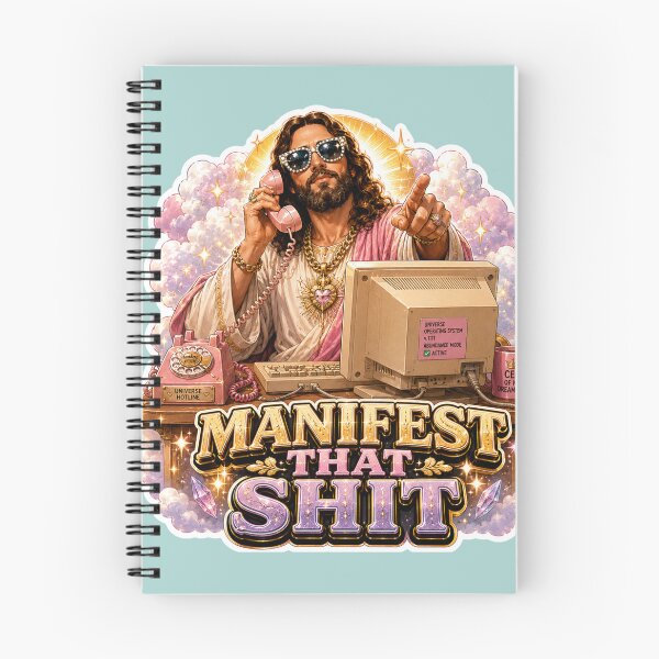 Item preview, Manifest That Shit Funny Quote  designed and sold by Abundance Activation 11.11.