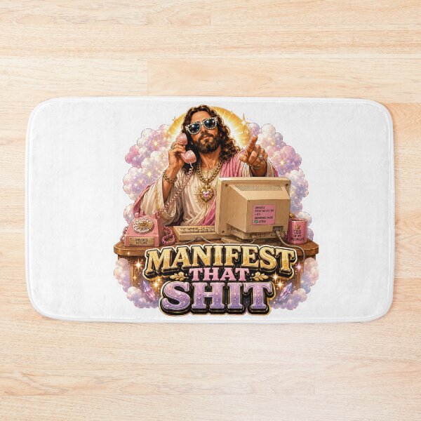 Item preview, Manifest That Shit Funny Quote  designed and sold by Abundance Activation 11.11.