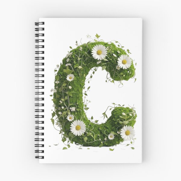 Item preview, Blooming Nature Letter C designed and sold by I-HERE.
