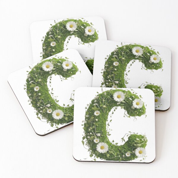 Item preview, Blooming Nature Letter C designed and sold by I-HERE.