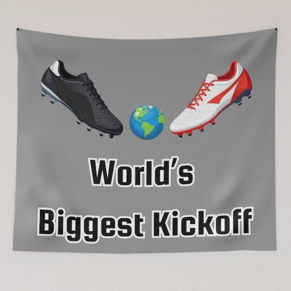 Item preview, World's Biggest Kickoff designed and sold by bubblyrainbow.