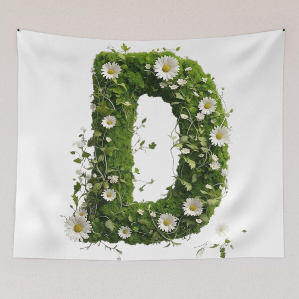 Item preview, Blooming Nature Letter D designed and sold by I-HERE.