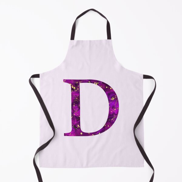 Item preview, Monogram letter D in pink color with gold accents, alcohol ink digital art designed and sold by SweetLilith.