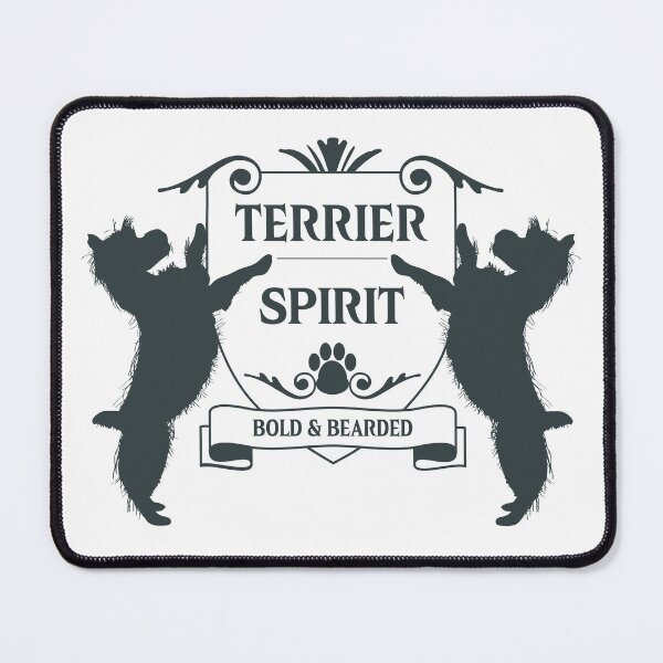 Item preview, Dark one color terrier coat of arms designed and sold by Konopikyu.