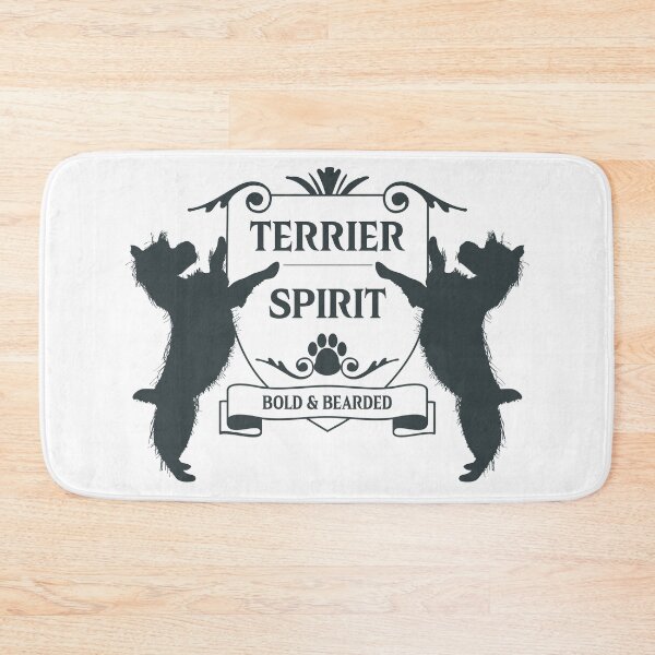 Item preview, Dark one color terrier coat of arms designed and sold by Konopikyu.