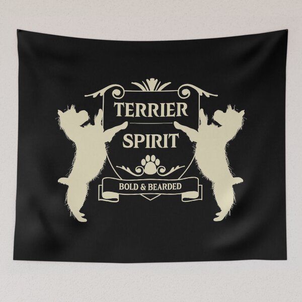 Item preview, Light one color terrier coat of arms designed and sold by Konopikyu.