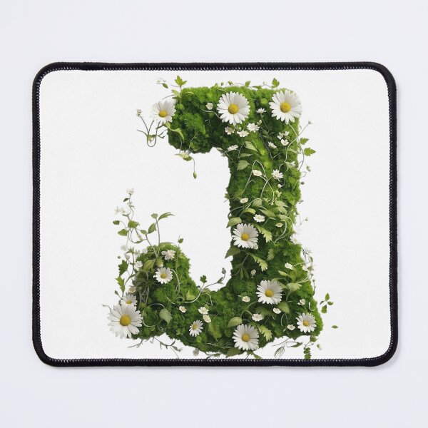 Item preview, Blooming Nature Letter J designed and sold by I-HERE.