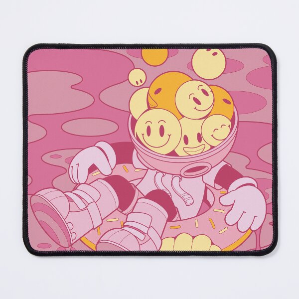 Item preview, Astronaut Floating In Pink Liquid Ripple Dream designed and sold by Lexkon Liu's art.