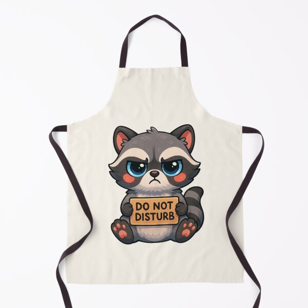Item preview, Cute Do Not Disturb Raccoon, Funny Introvert Design designed and sold by SweetLilith.