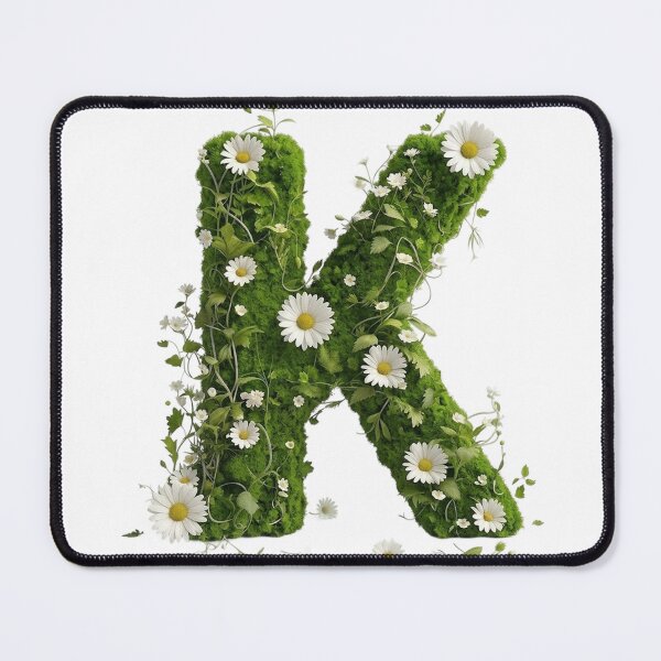 Item preview, Blooming Nature Letter K designed and sold by I-HERE.