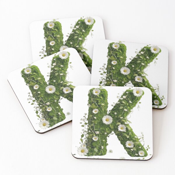 Item preview, Blooming Nature Letter K designed and sold by I-HERE.