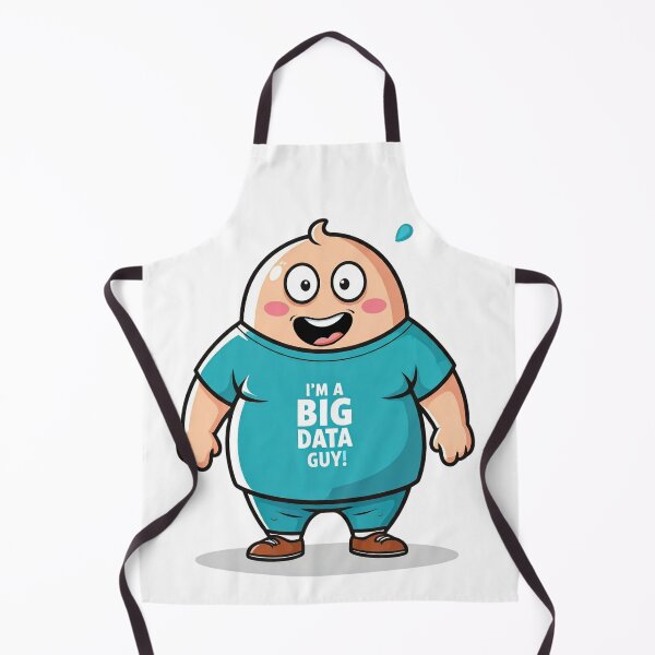 Item preview, I'M A BIG DATA GUY Funny Data Science Tech Cartoon designed and sold by DesignsCreative.