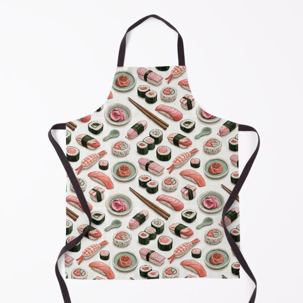 Item preview, Sushi Seamless Pattern designed and sold by MadcapPrints.