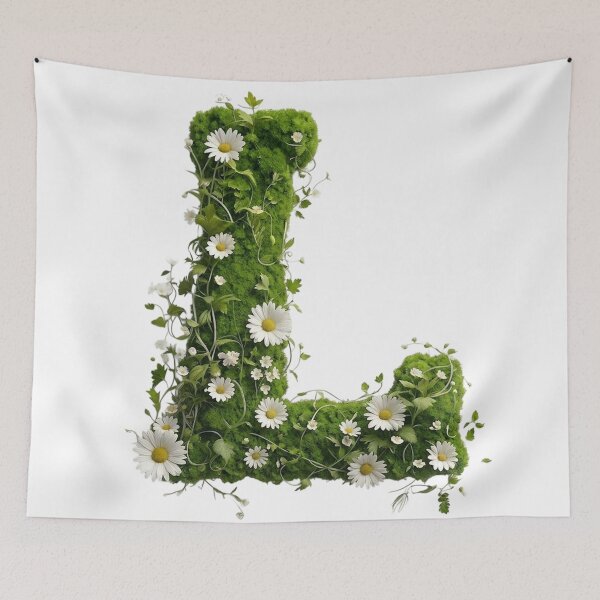 Item preview, Blooming Nature Letter L designed and sold by I-HERE.