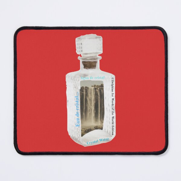 Item preview, Crystal Water in a precious and vintage bottle designed and sold by Words of the World Edition.