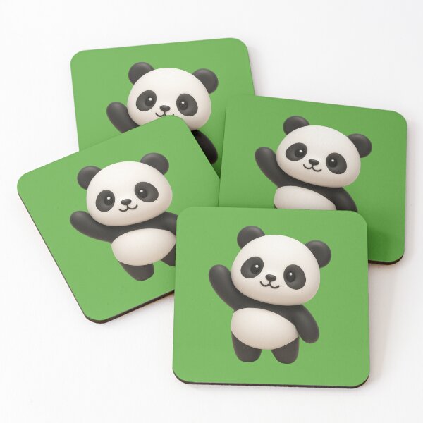 Item preview, Oso panda 3D designed and sold by RiverLeigh.