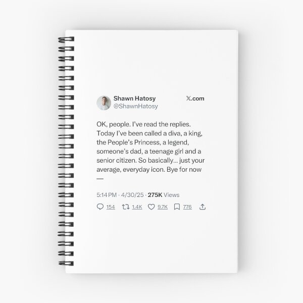 Item preview, Shawn Hatosy on twitter designed and sold by sparklepnk.