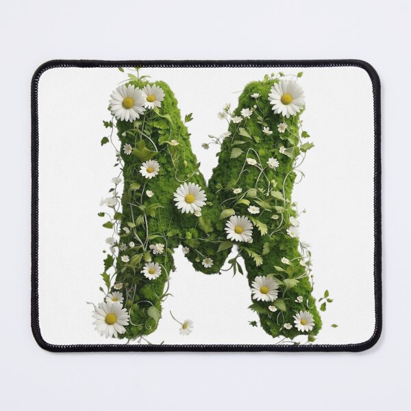 Item preview, Blooming Nature Letter M designed and sold by I-HERE.