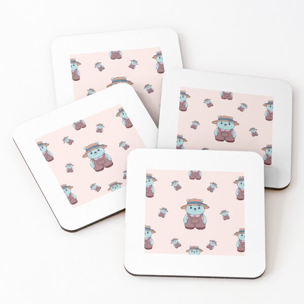 Item preview, Cute blue bear farmer.  designed and sold by atika-atk.