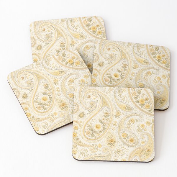 Item preview, Whispering Paisley Garden Seamless Pattern designed and sold by MoonwoodStudio.