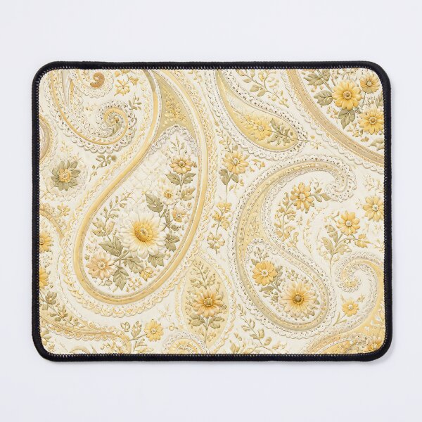 Item preview, Whispering Paisley Garden Seamless Pattern designed and sold by MoonwoodStudio.