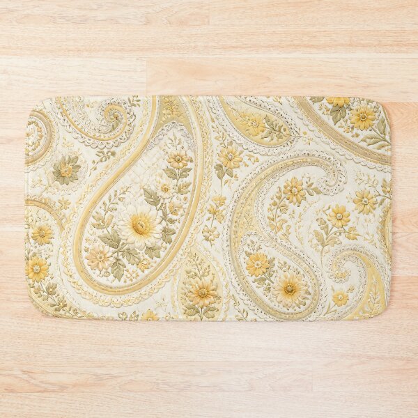 Item preview, Whispering Paisley Garden Seamless Pattern designed and sold by MoonwoodStudio.