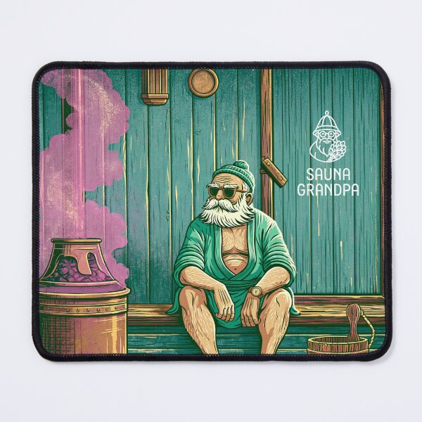 Item preview, Sauna Grandpa - sauna room - 002 designed and sold by WABISABIMOMENTS.