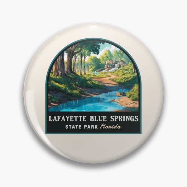 Item preview, Lafayette Blue Springs State Park (Florida), USA designed and sold by PinkandP.
