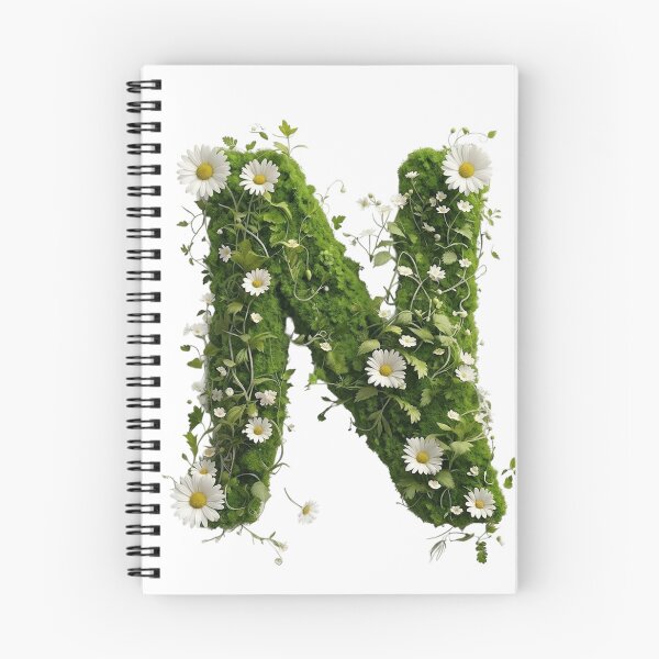 Item preview, Blooming Nature Letter N designed and sold by I-HERE.