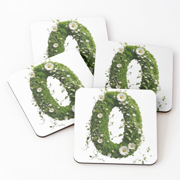 Item preview, Blooming Nature Letter O designed and sold by I-HERE.