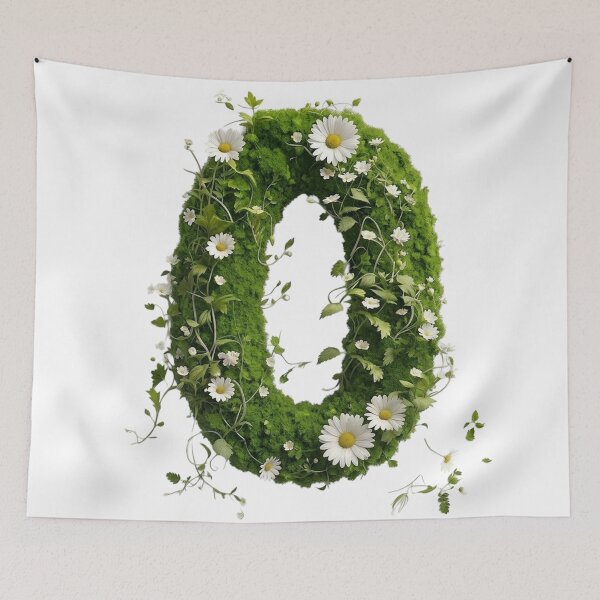 Item preview, Blooming Nature Letter O designed and sold by I-HERE.