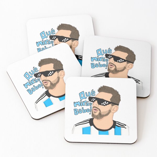Item preview, Messi Que Miras Bobo Argentina Football Meme Design designed and sold by SaryaSmyth19.