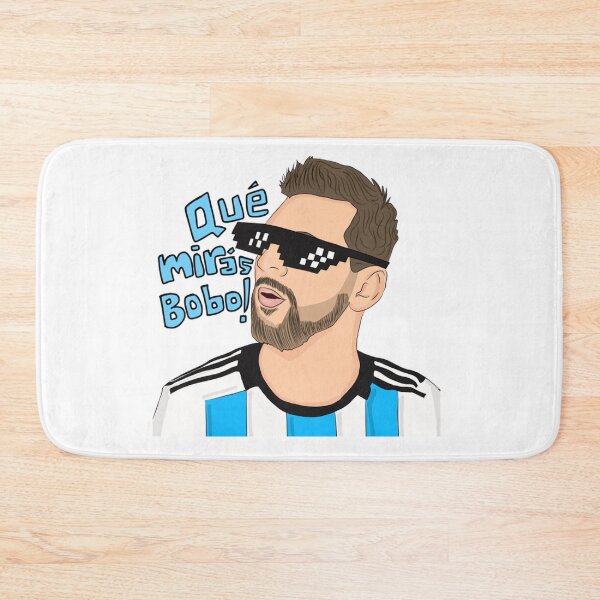 Item preview, Messi Que Miras Bobo Argentina Football Meme Design designed and sold by SaryaSmyth19.