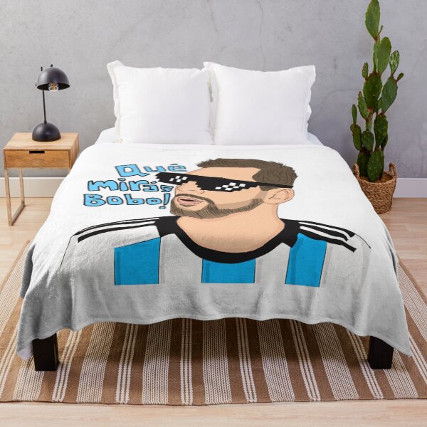 Item preview, Messi Que Miras Bobo Argentina Football Meme Design designed and sold by SaryaSmyth19.