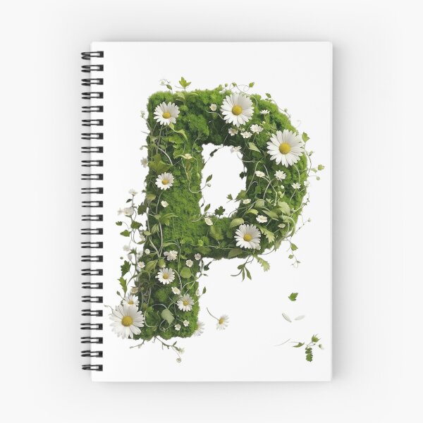 Item preview, Blooming Nature Letter P designed and sold by I-HERE.