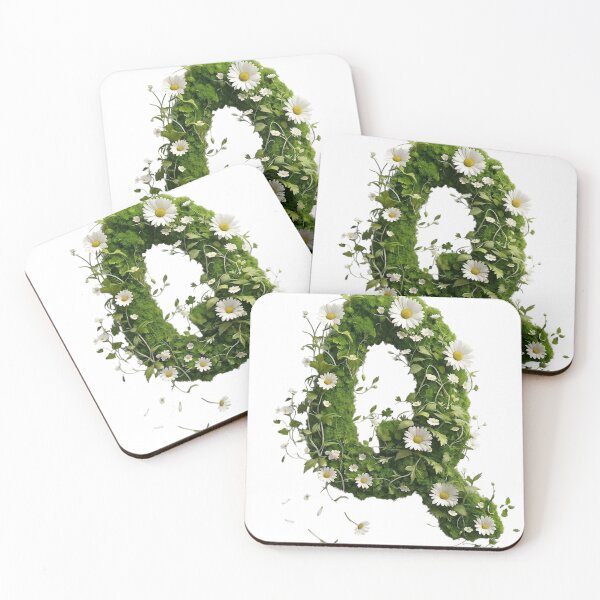 Item preview, Blooming Nature Letter Q designed and sold by I-HERE.