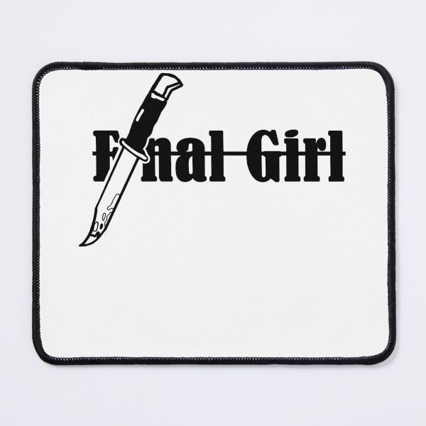 Item preview, Classic Horror Movie Trope "Final Girl" designed and sold by BlessRabbitArt.