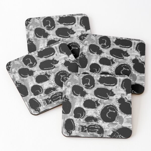 Item preview, Black Cat Naps designed and sold by marigold corner design.