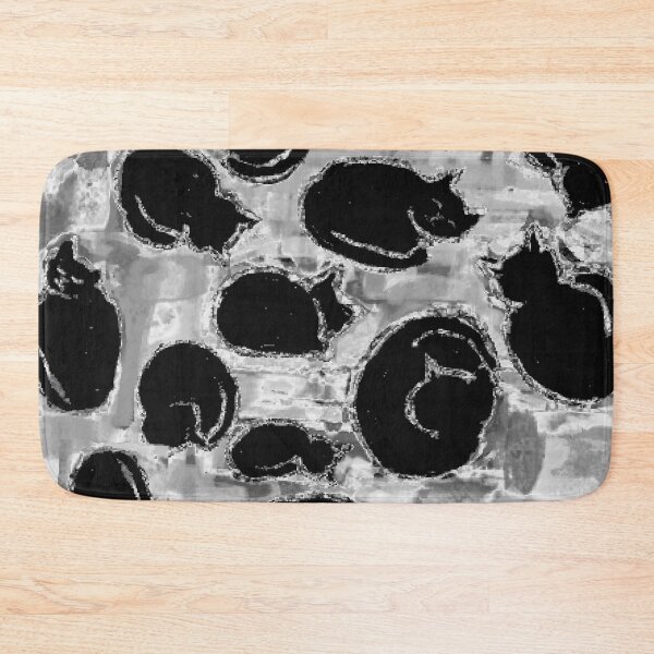 Item preview, Black Cat Naps designed and sold by marigold corner design.