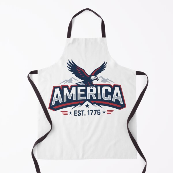 Item preview, America Est 1776 Bald Eagle Sports Logo Patriotic designed and sold by LightWhim.
