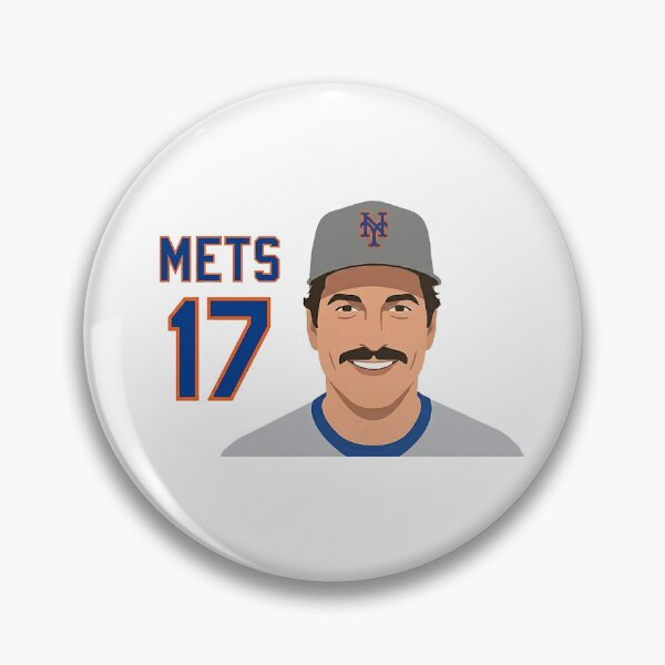 Aperçu de l'œuvre Keith Hernandez - Légende des Mets de New York - 17 créée et vendue par Clarence & Alabama Designs.