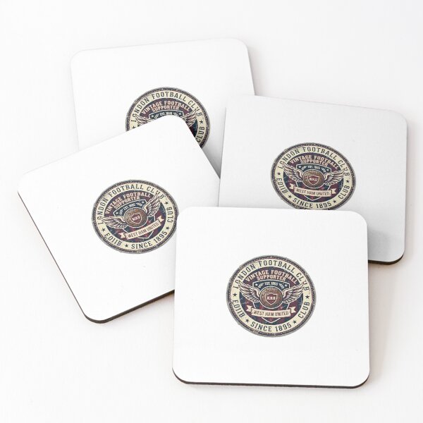 Item preview, London Football Club Vintage Supporter Retro Badge designed and sold by UrbanVoid Studio.