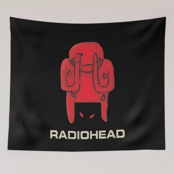 Item preview, Radioheadd Weeping Man Kid A  designed and sold by Jakenergen.