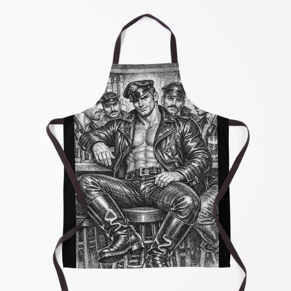 Item preview, Vintage Gay Leather Bar Daddy Desire Defiant Currency Tom of Finland Tribute Gay Pride Graphic Design designed and sold by ItsAKinkThing.