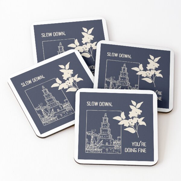 Item preview, Slow Down, You're Doing Fine designed and sold by wildrosestudio.