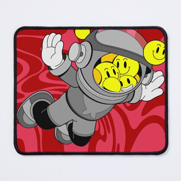 Item preview, Astronaut Floating In Swirling Red Dreamscape designed and sold by Lexkon Liu's art.