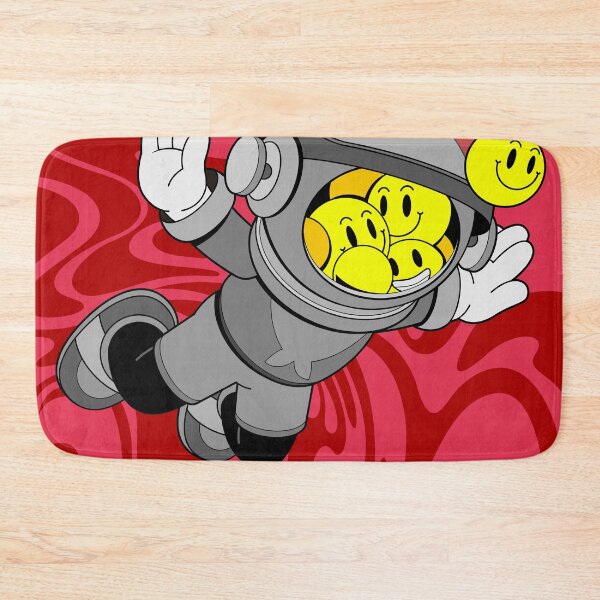 Item preview, Astronaut Floating In Swirling Red Dreamscape designed and sold by Lexkon Liu's art.