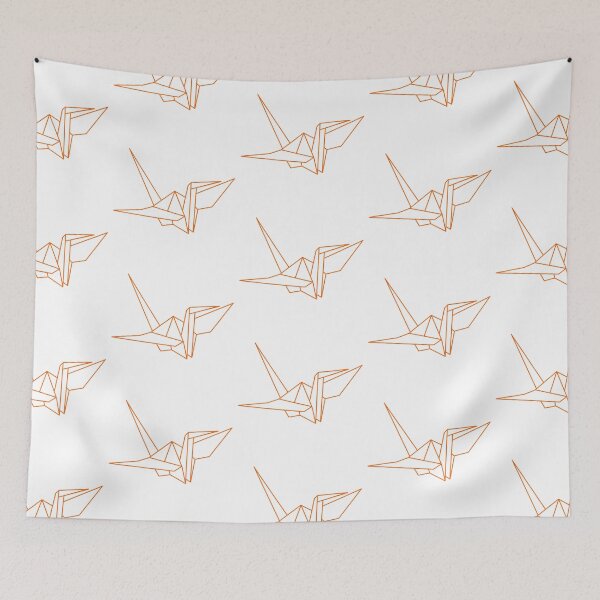 Item preview, Origami Crane Line Drawing designed and sold by SarahJisri.