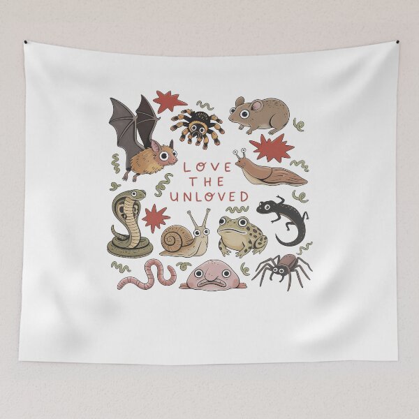 Item preview, Love the Unloved Animals Meme designed and sold by suhairee-studio.