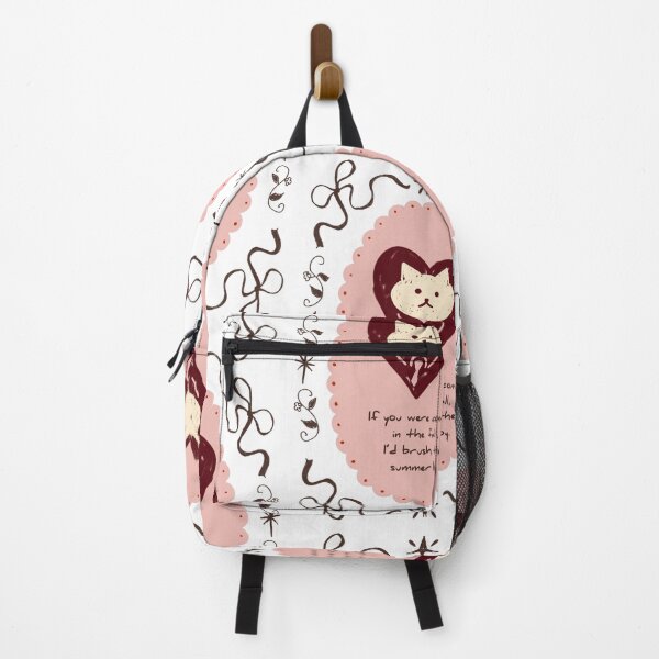 Item preview, Cute Cat in Heart Emily Dickinson Fall Quote designed and sold by RM-Journey.
